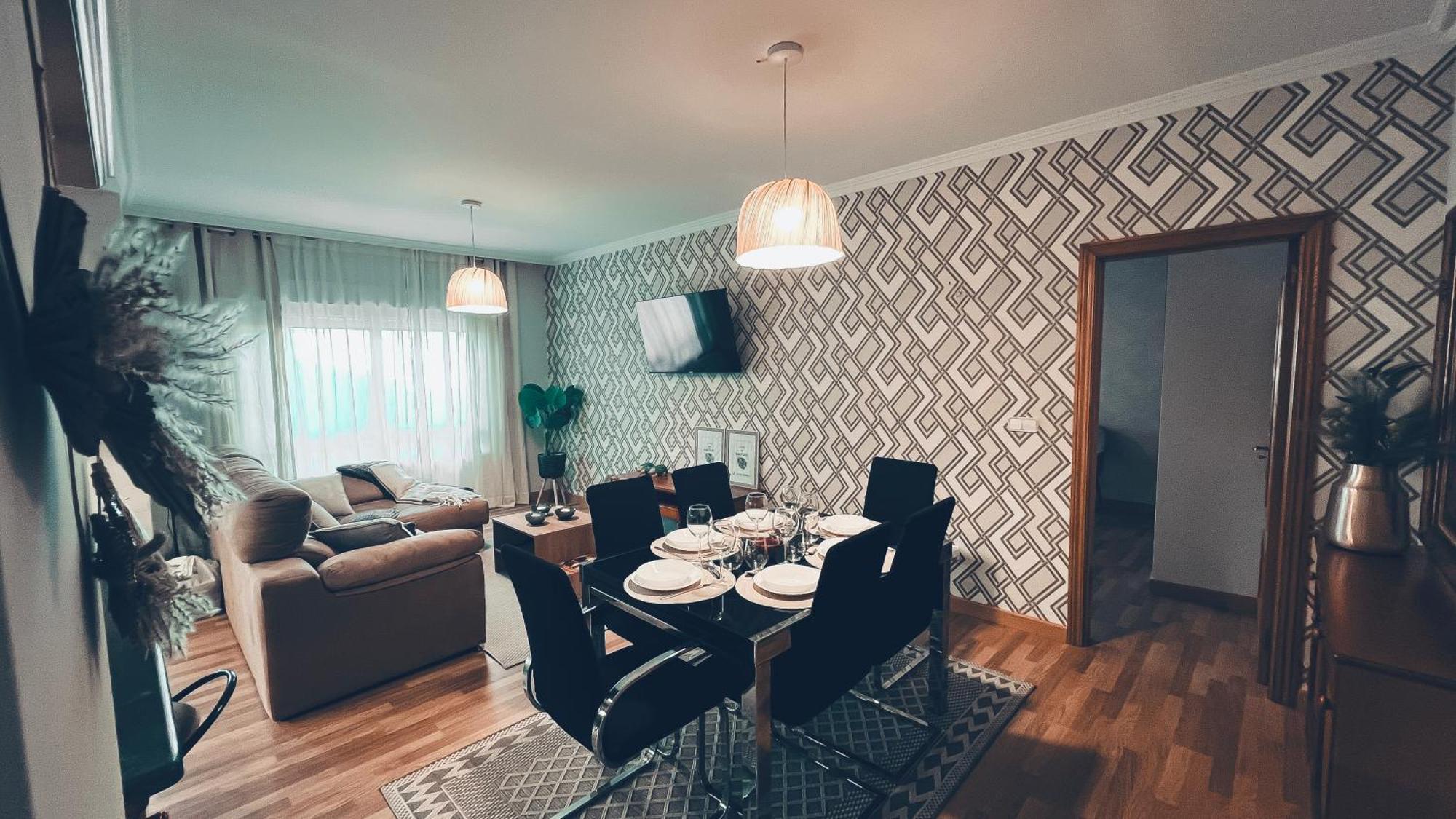 Ponte Dena Appartement Comarca de Comarca de Pontevedra Buitenkant foto